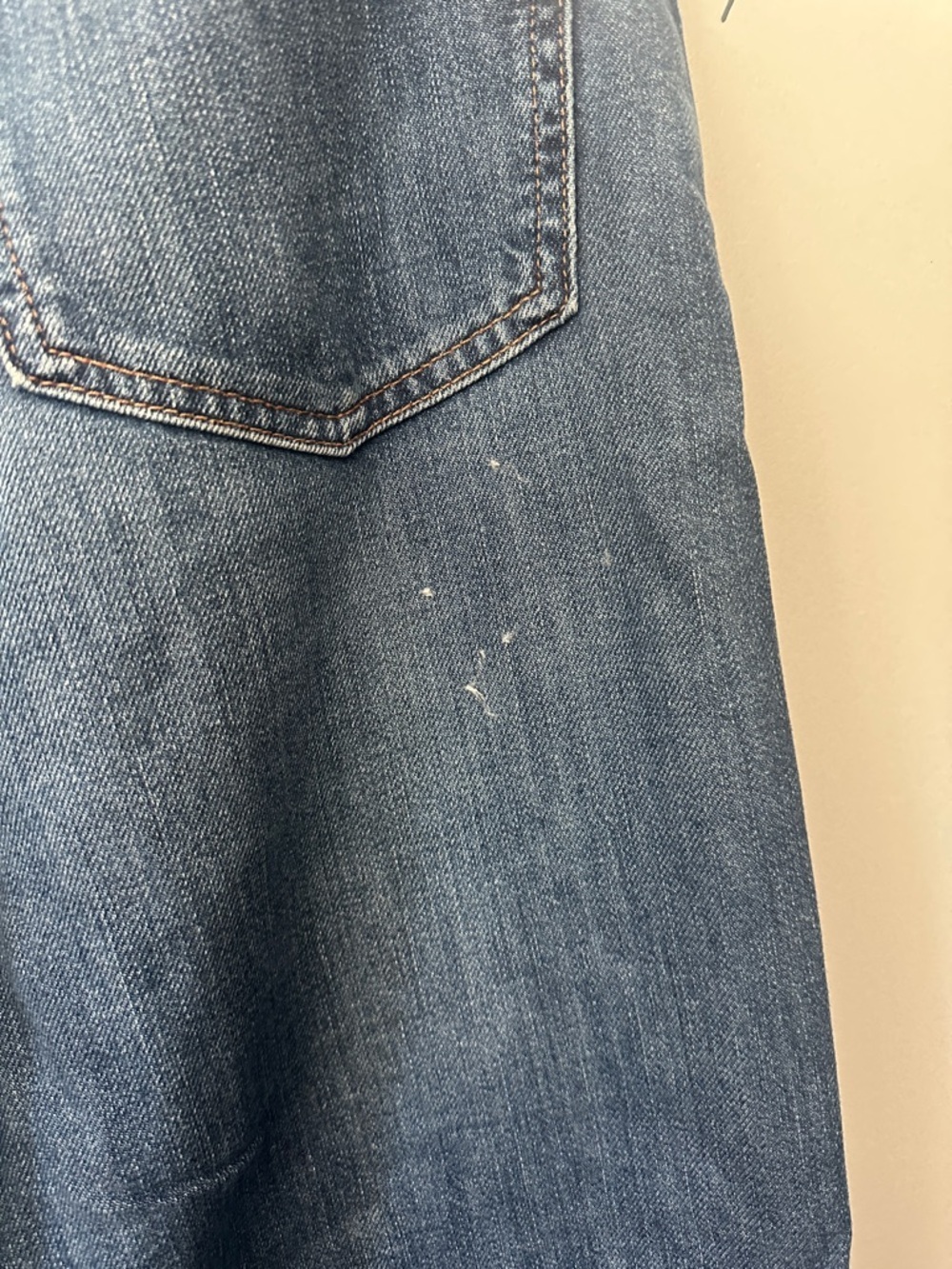 Madewell High-Rise Wide-Leg Denim in Classic Blue - Picture 8 of 9